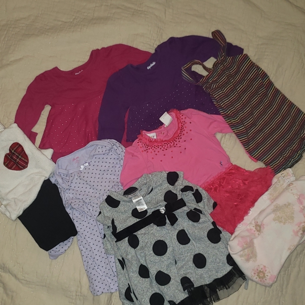 Lot of girls 12 month dressy clothes